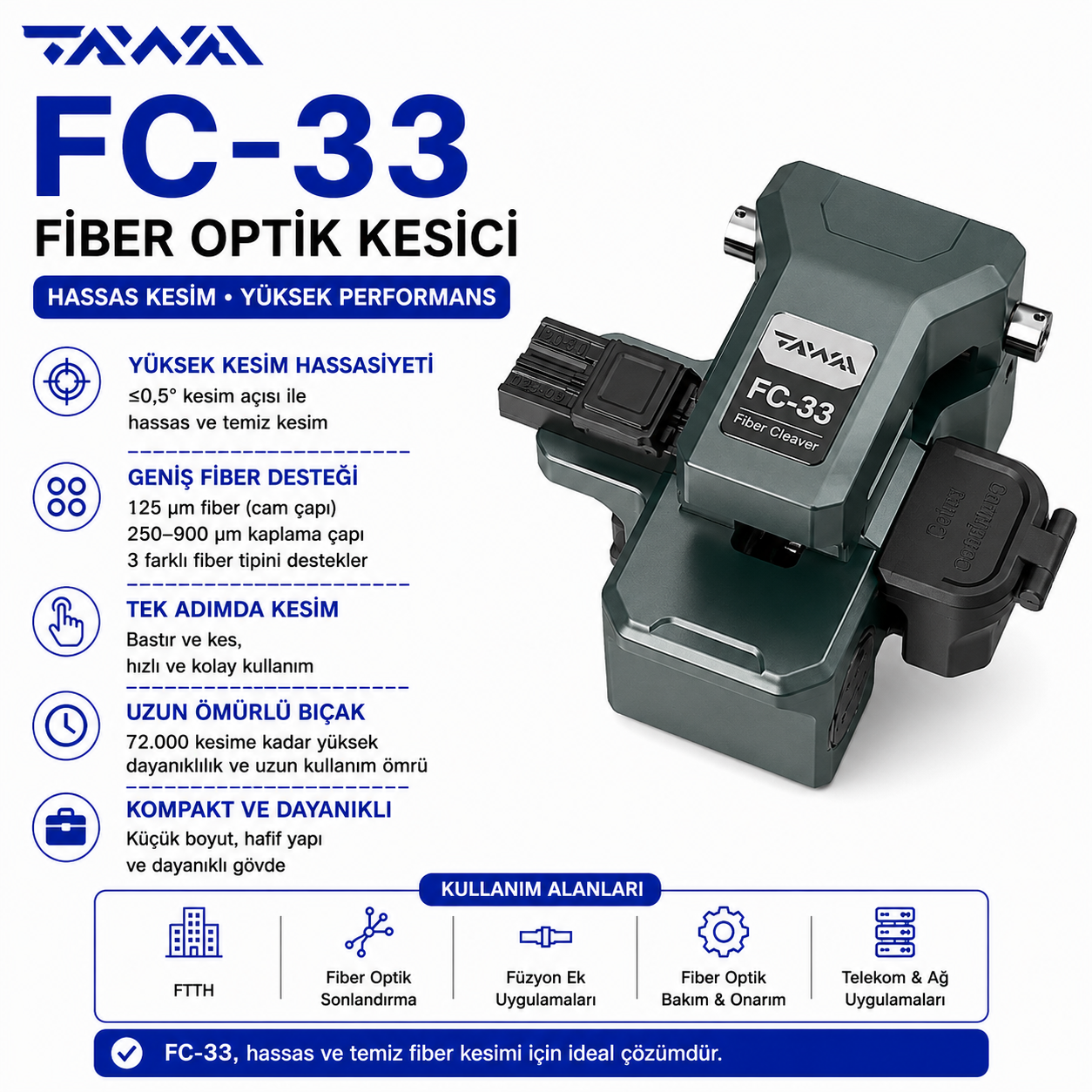 Tawa FC-33 Tam Otomatik Kesici