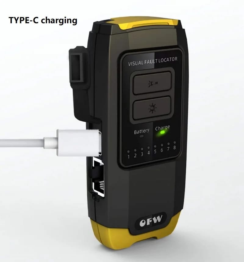 OFW 30MW ŞARJLI FİBER OPTİK GÖRSEL IŞIK KAYNAGI