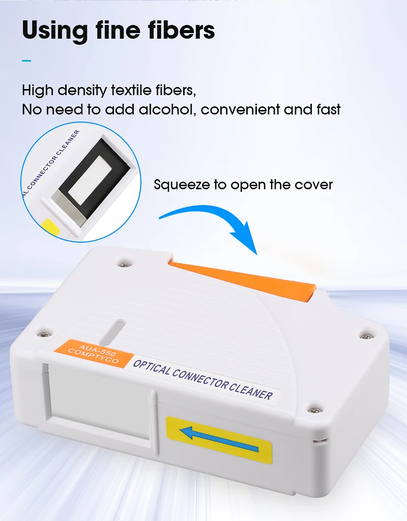 FİBER OPTİK UÇ TEMİZLEME KASETİ