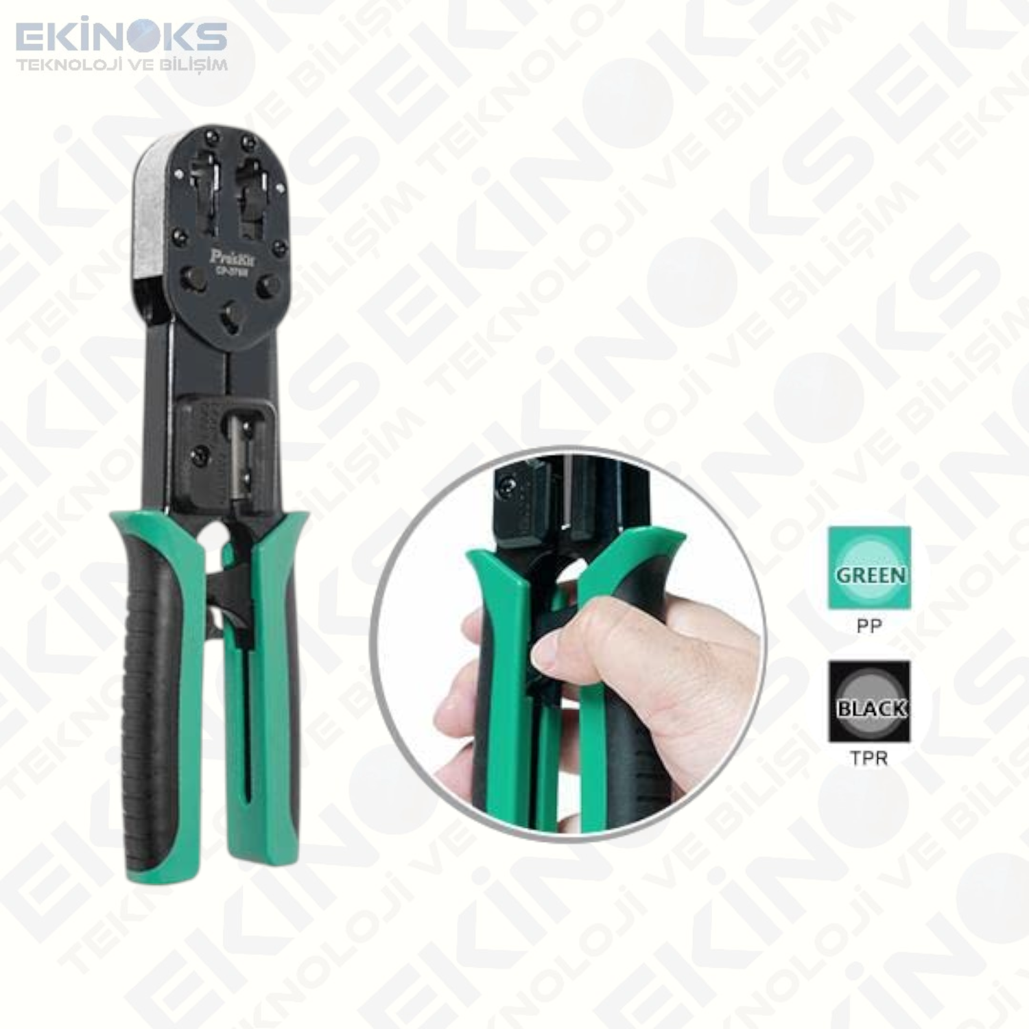 Pro's Kit CP-376N Konnektör Sıkma Penses RJ45/8P8C