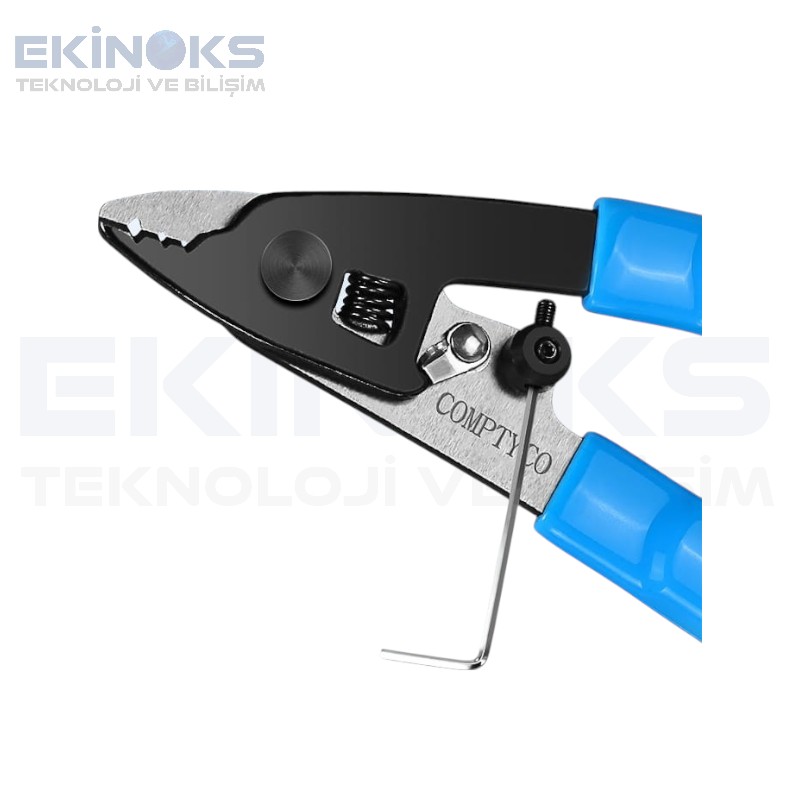 CFS-3 Fiber Optik Eğik Tip Mavi Kablo Sıyırıcı